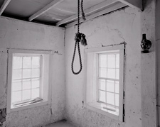 Noose, Shakespeare, New Mexico. Limited edition black and white photograph